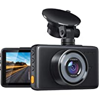 Los mejores  - APEMAN Cámara de Coche Dash CAM 1080P FHD DVR Pantalla LCD de 3 Pulgadas Gran Angular de 170 °- G-Sensor- WDR- Monitor…